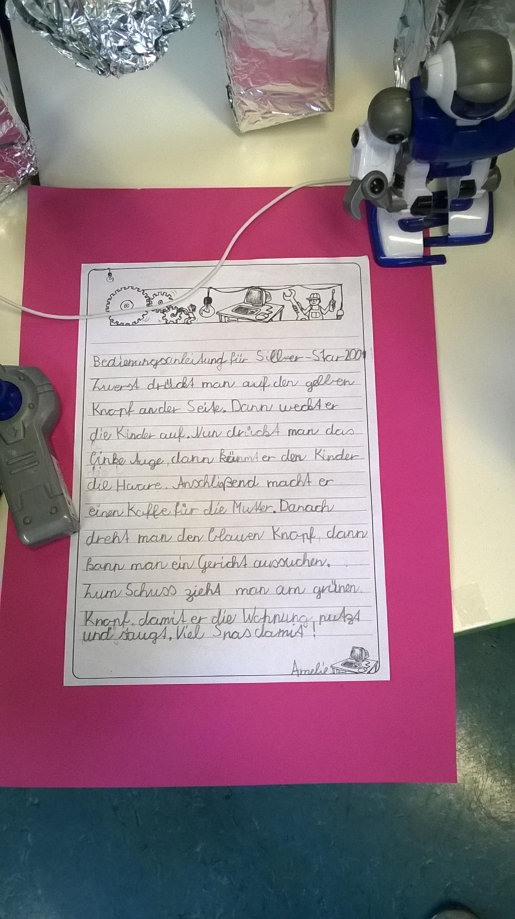 Roboter Grundschule Heuchelhof