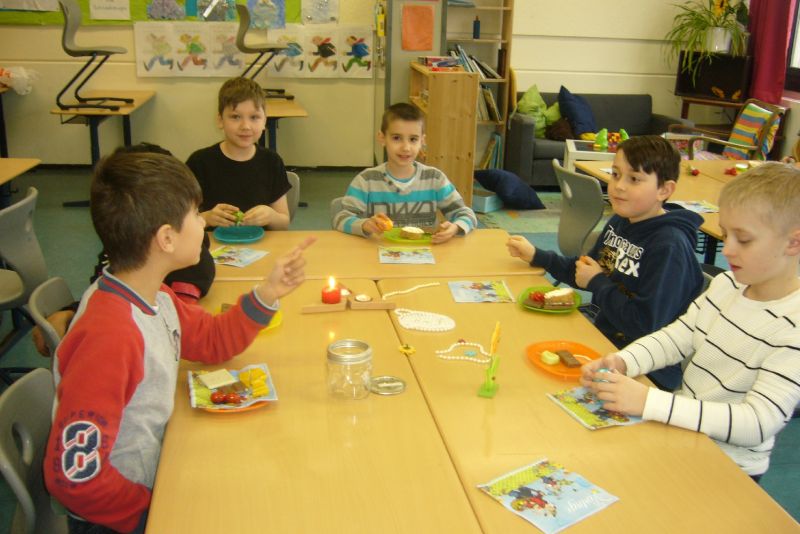 Osterfrühstück Grundschule Heuchelhof